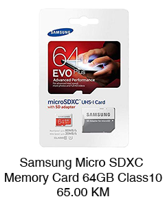 Samsung Micro SDXC Memory Card 64GB Class10